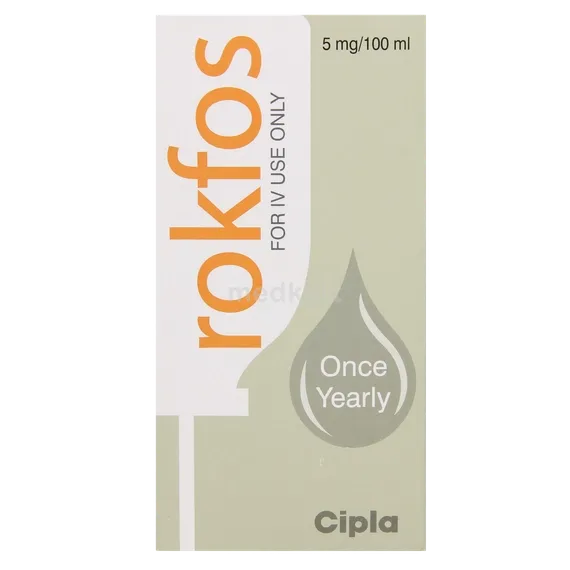 rokfos 5mg/100ml injection